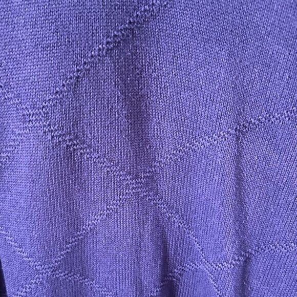 Titleist Collection Made in Scotland Purple Vintage Sweater Sz Large - Picture 5 of 13